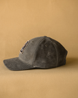 Waxed Canvas Baseball Hat - Moss Wolf Patch